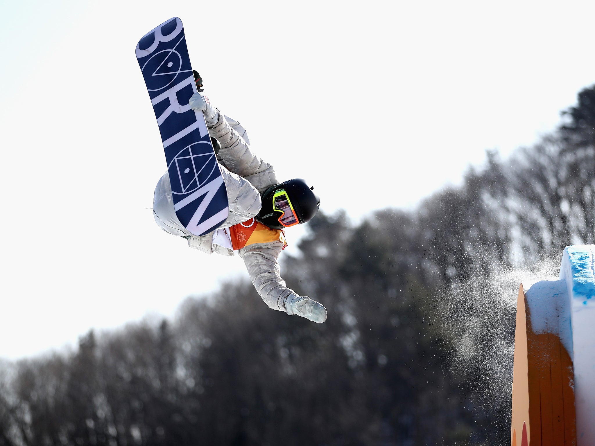 Gerard won the gold medal with his third and final run