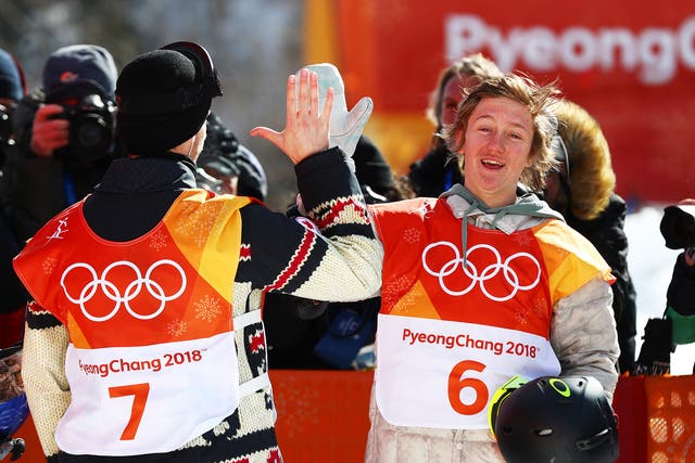 Red Gerard won the gold medal in the men's slopestyle snowboarding - but nearly overslept