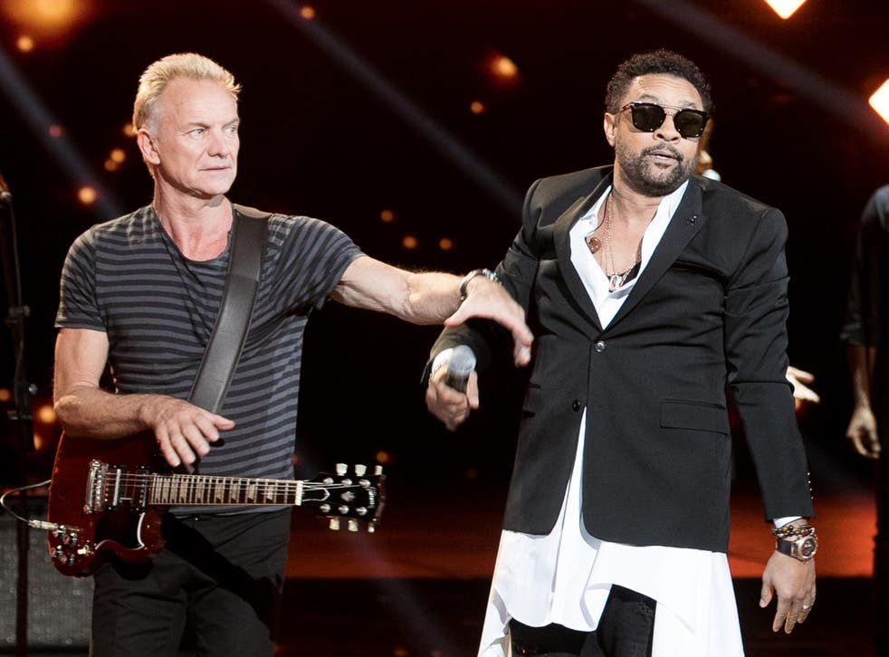 Sting and Shaggy are releasing a Jamaican-inflected album next month 