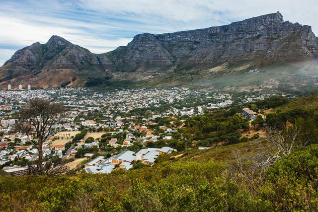 Dry season: Cape Town has endured three years of drought