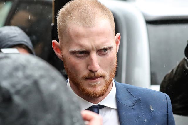 Ben Stokes pleaded not guilty at Bristol Magistrates' Court to a charge of affray