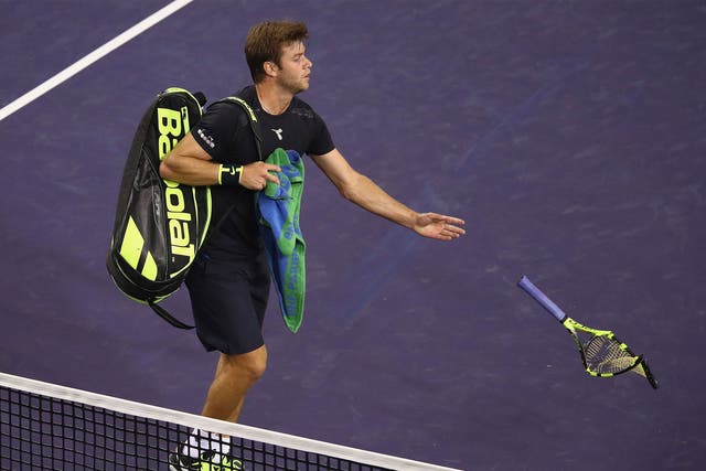 Ryan Harrison was accused by compatriot Donald Young of making offensive remarks