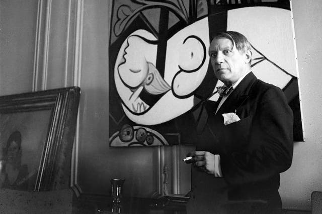 Cecil Beaton’s photograph of Pablo Picasso, rue La Boétie, 1933, Paris
