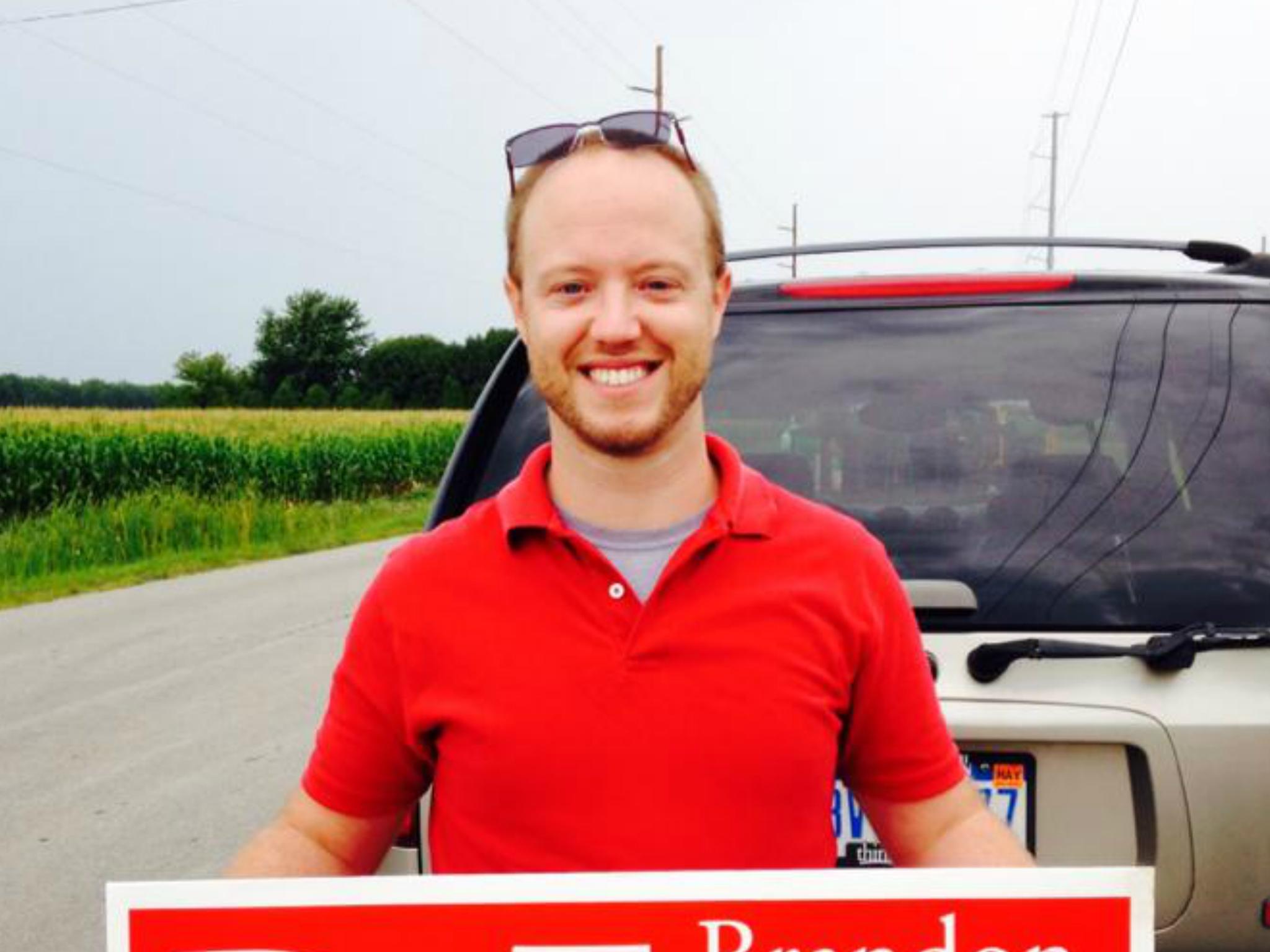 Brandon DeFrain, once a supporter of Mr Trump, has resigned as Chair of the Bay County, Michigan Republican party.