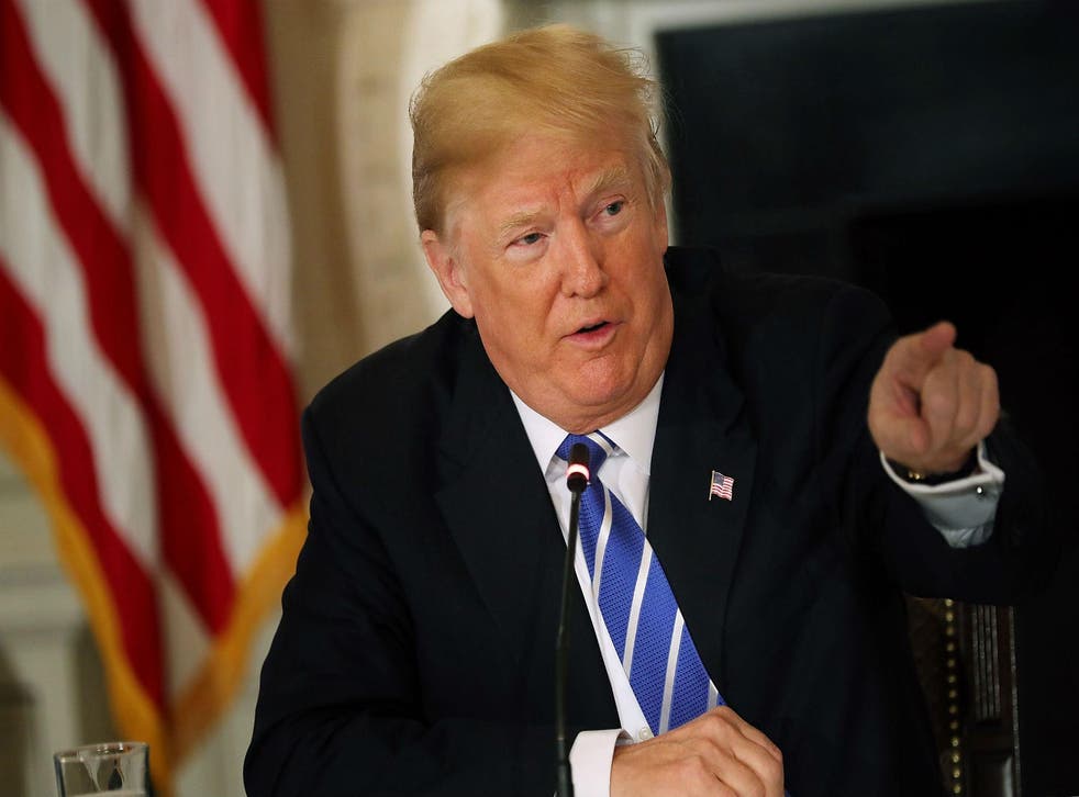 President Donald Trump has said 'negotiations on DACA have begun'