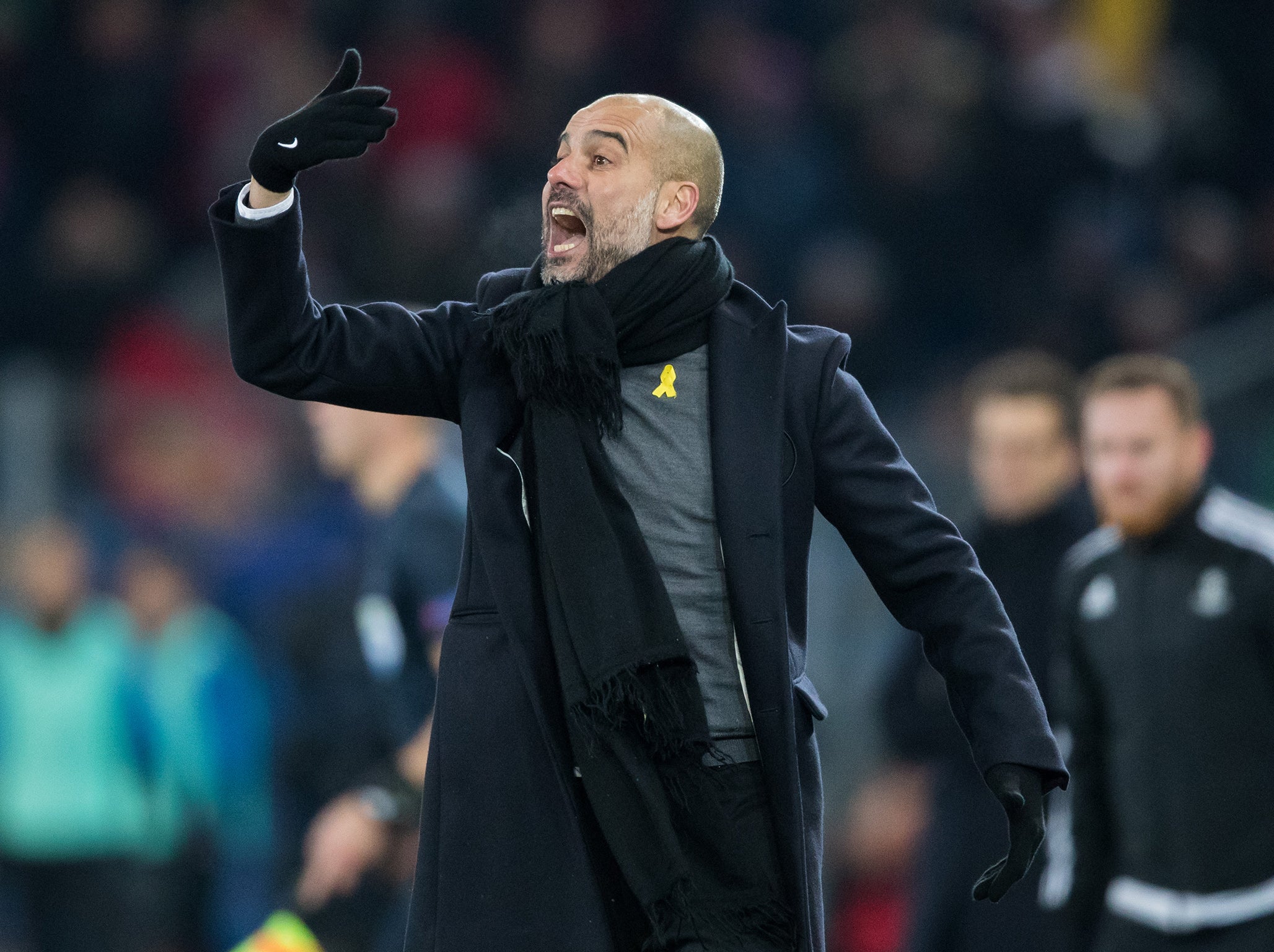 Pep Guardiola was delighted with the result