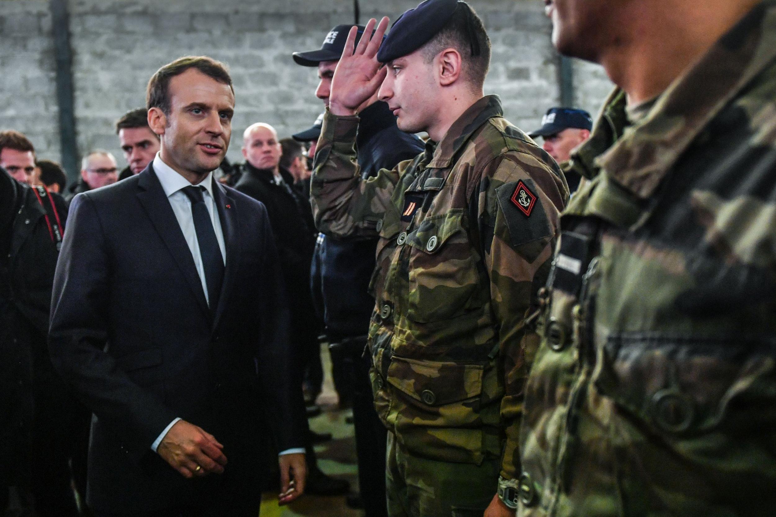 French President Emmanuel Macron is the first modern French president not to do national service himself
