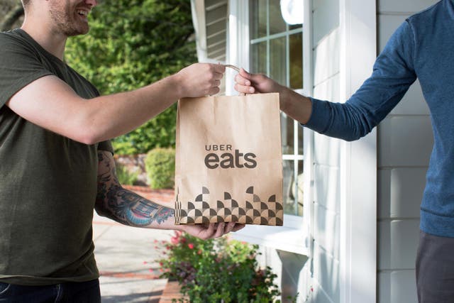 Uber Eats is offering singletons free meals as part of a buy one get one free deal this Valentine's Day