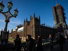 Homeless man dies yards from Houses of Parliament