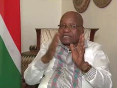 Jacob Zuma refuses to resign and compares himself to Nelson Mandela