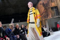 Calvin Klein brings fire and fury to the New York Fashion Week catwalk