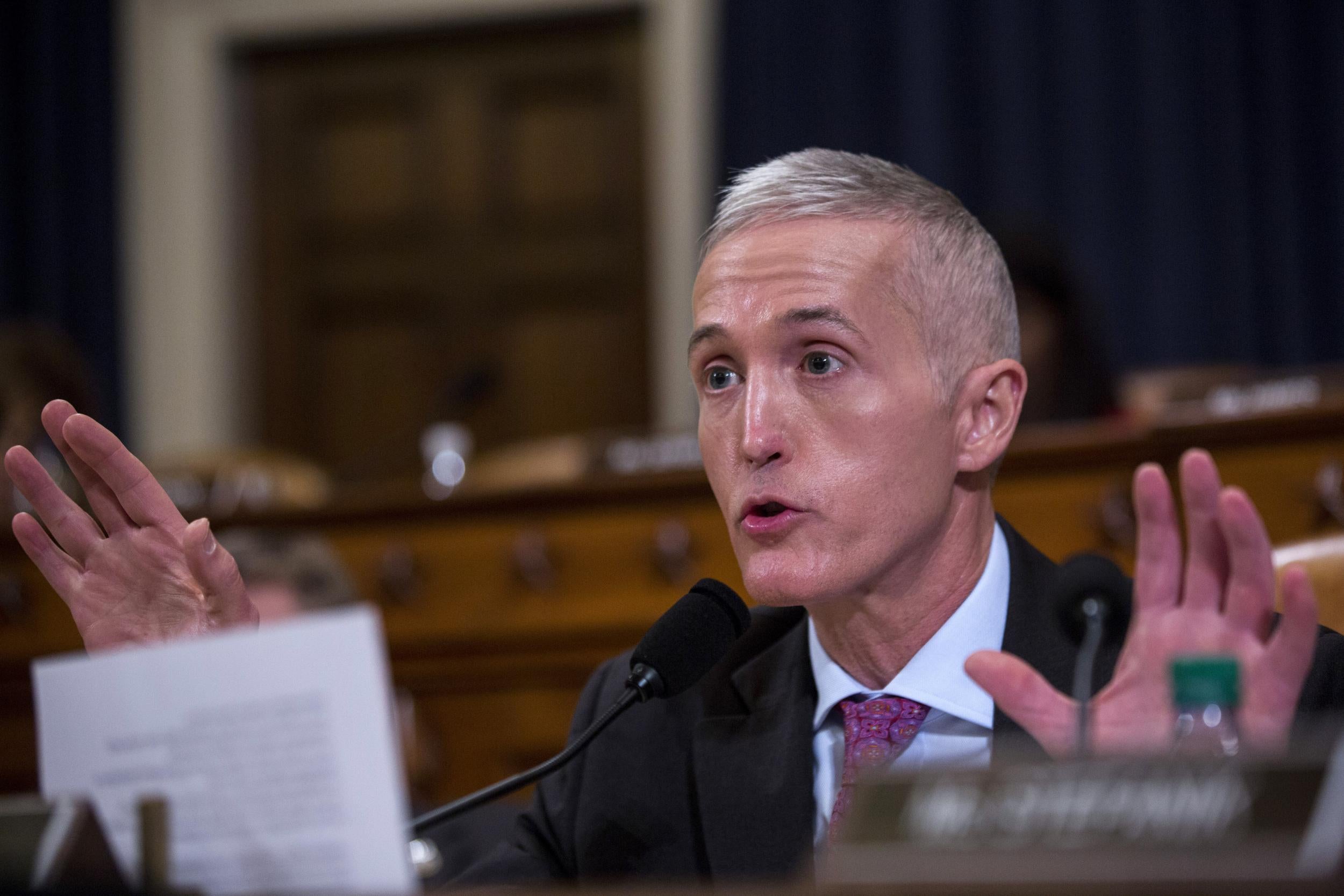 Mr Gowdy leads the committee launching the probe