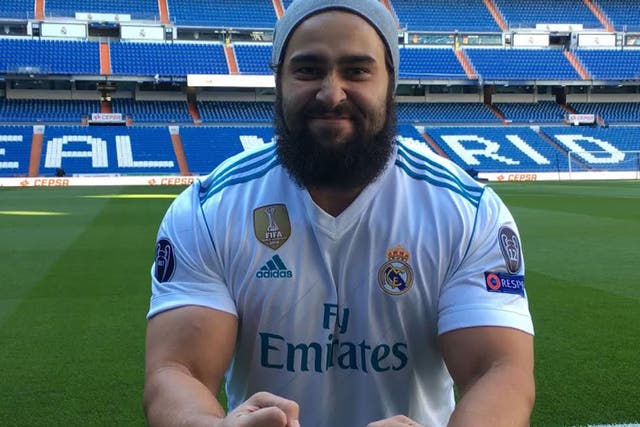 Rusev, the Real Madrid supporting WWE superstar