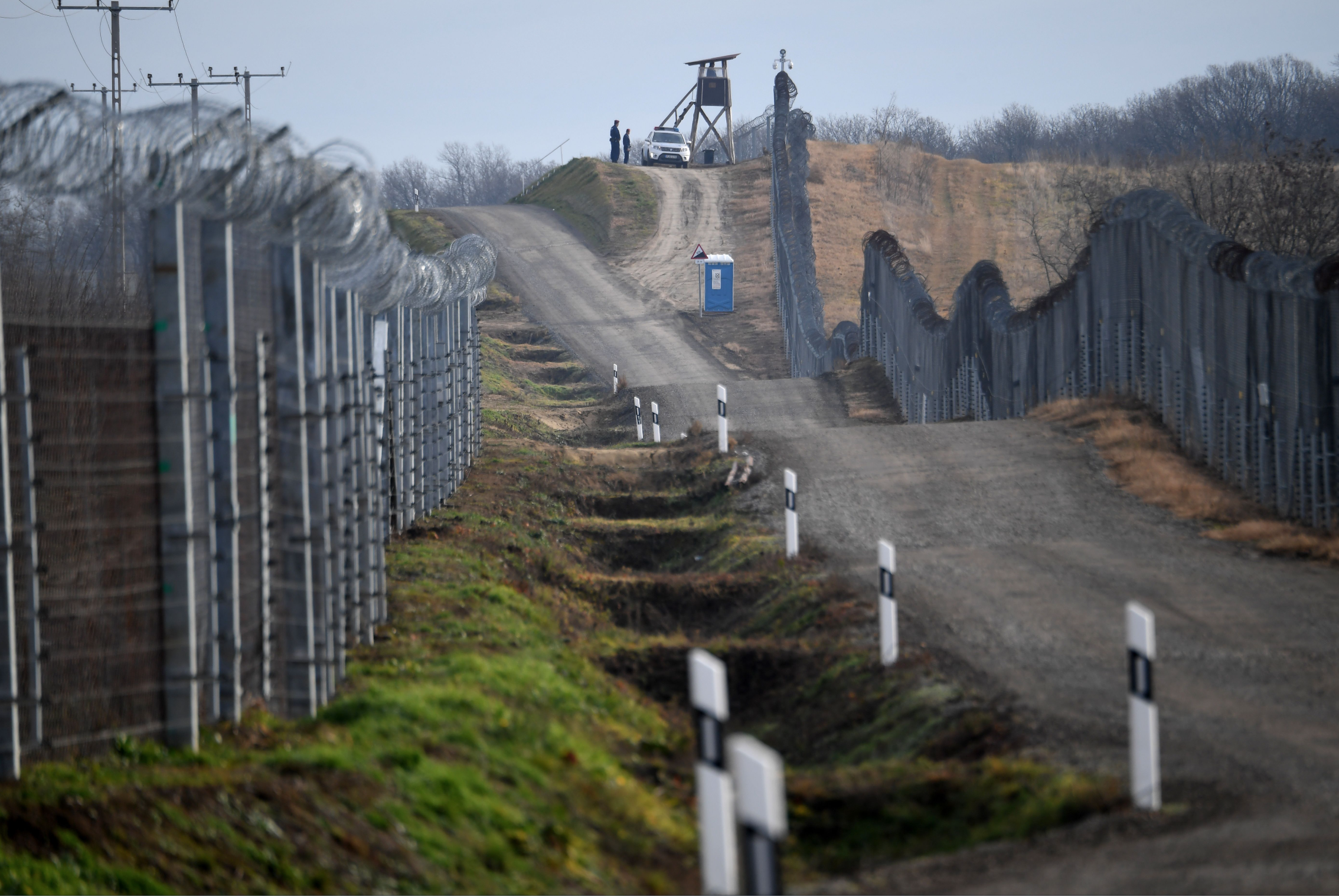 Hungary has beefed up its border fence with Serbia in response to the refugee crisis