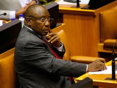 Cyril Ramaphosa replaces Zuma as South African president after National Assembly vote