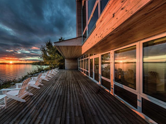 Beach House, Cibinel Architecture, 2016, Victoria Beach Canada