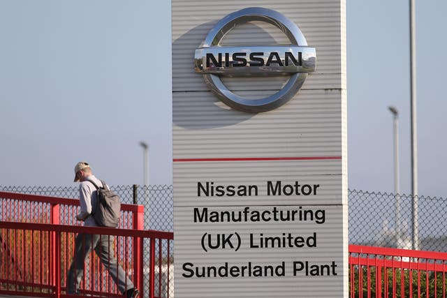 Nissan employs about 8,000 people in the UK, mostly at its Sunderland plant