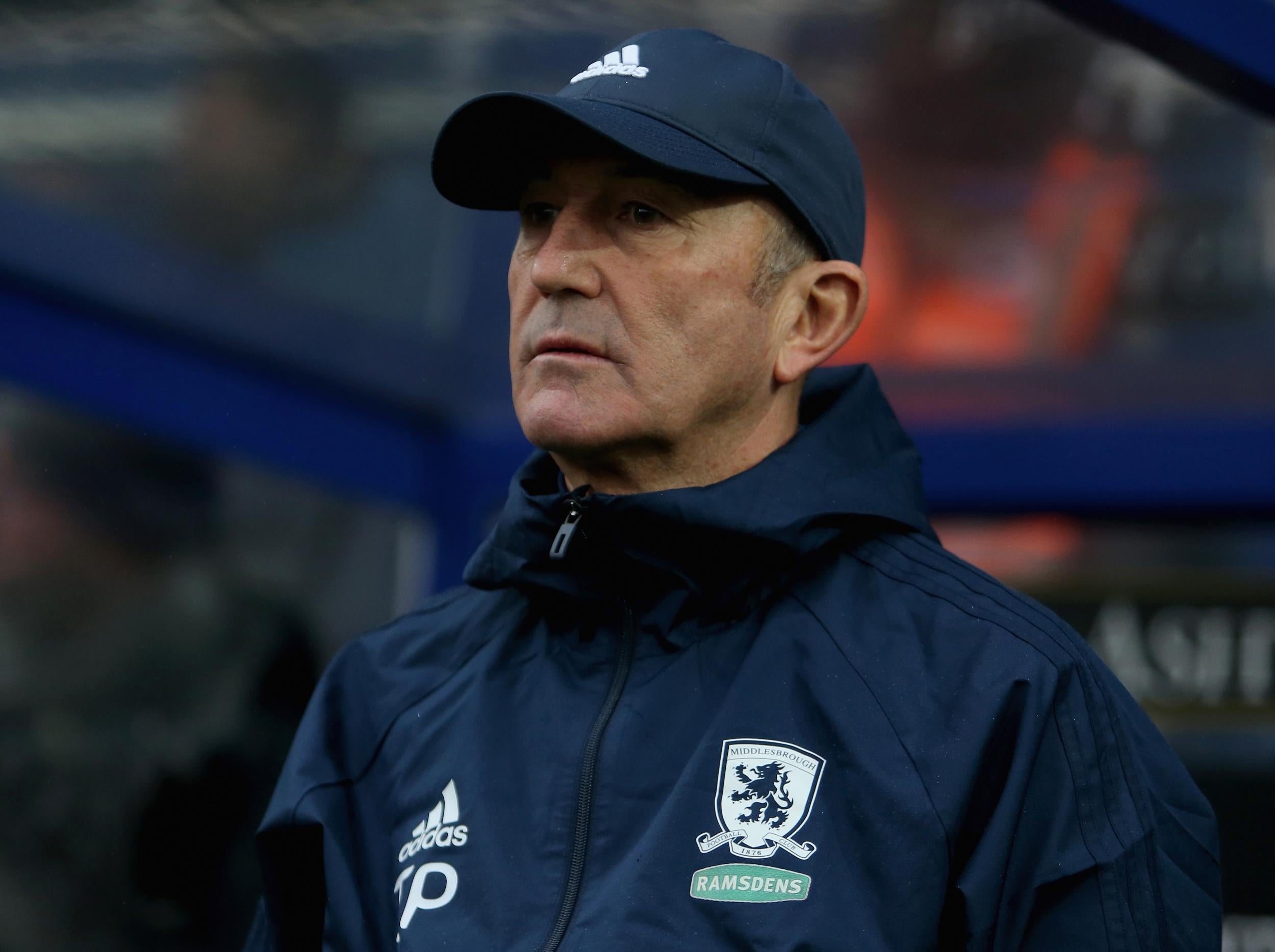 Tony Pulis is attempting to lead Middlesbrough back into the Premier League