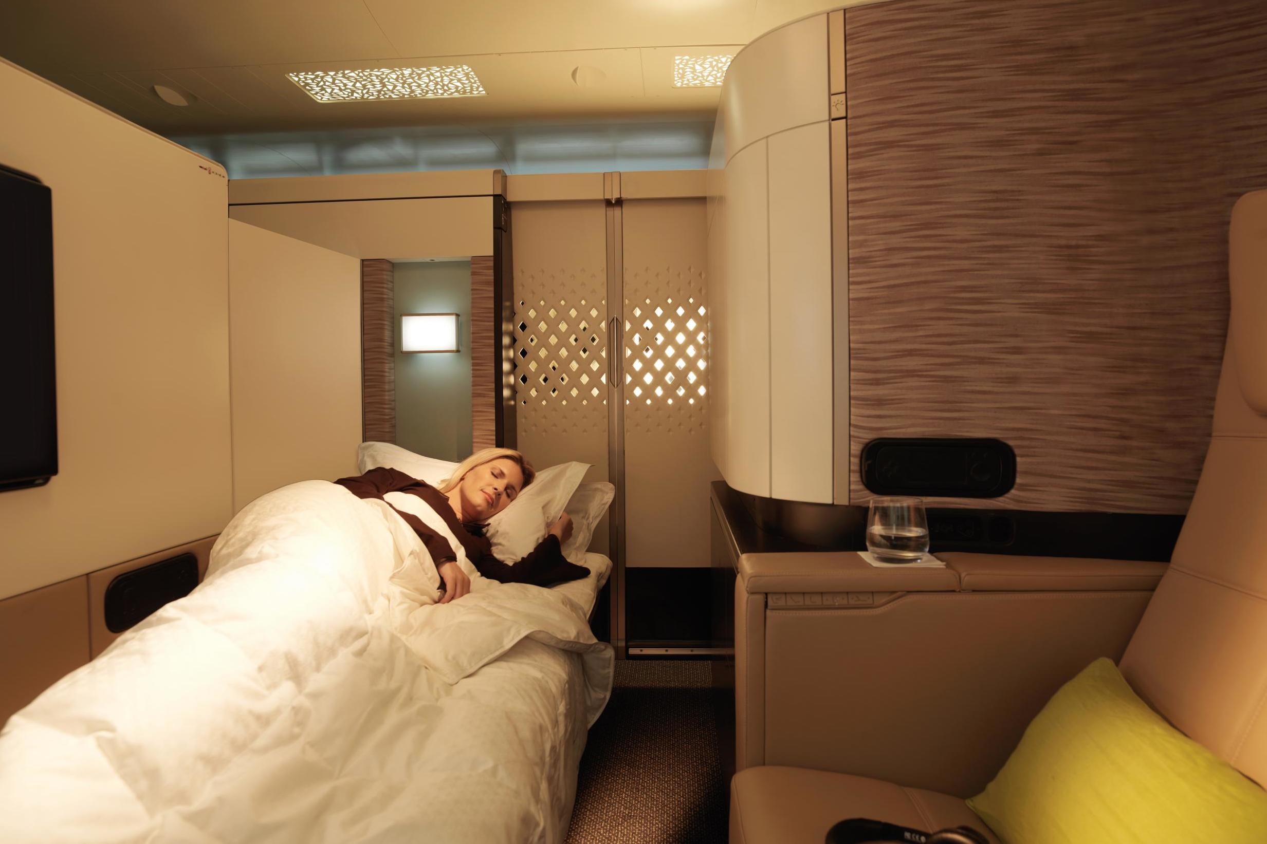 Best First Class Beds In The Sky From Singapore Airlines