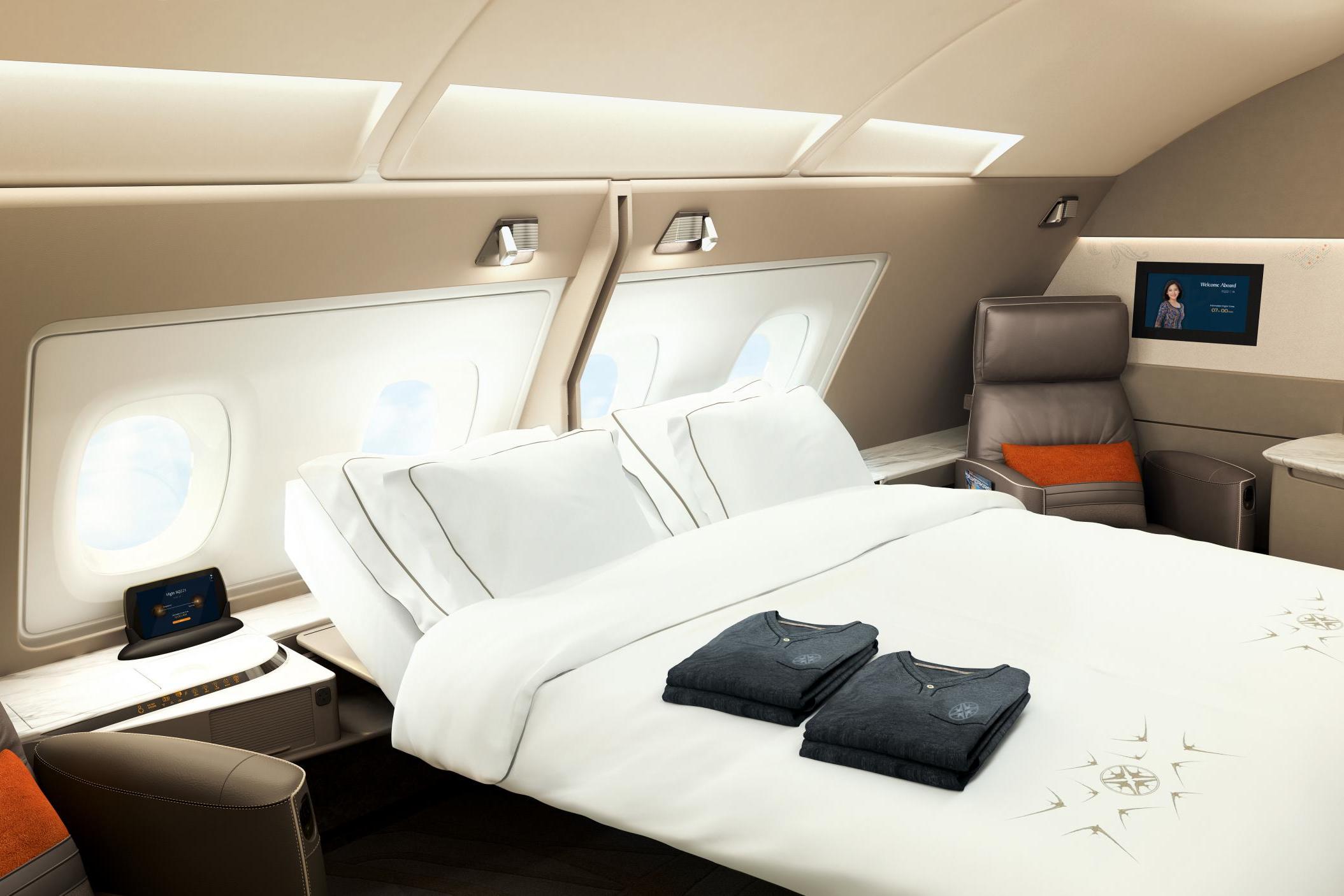 Best first class beds in the sky, from Singapore Airlines' suites