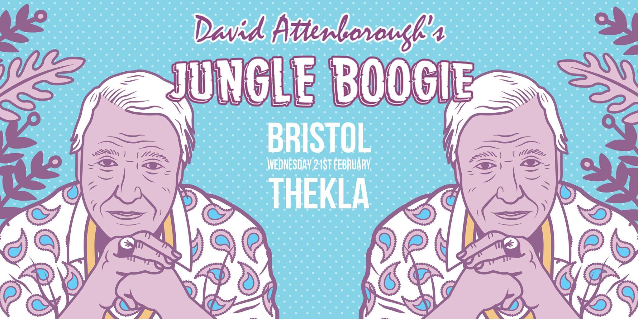 The Sir David Attenborough-themed club night, 'Jungle Boogie', was created by students at Leeds University