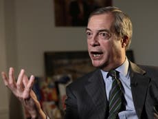 Nigel Farage’s office tells constituent his degrees are ‘pointless’ 