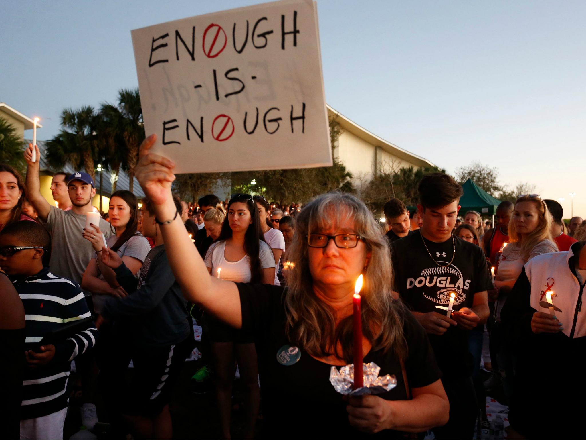 If enough Americans protest for more restrictive gun laws, hopefully school shootings will seize to exist.