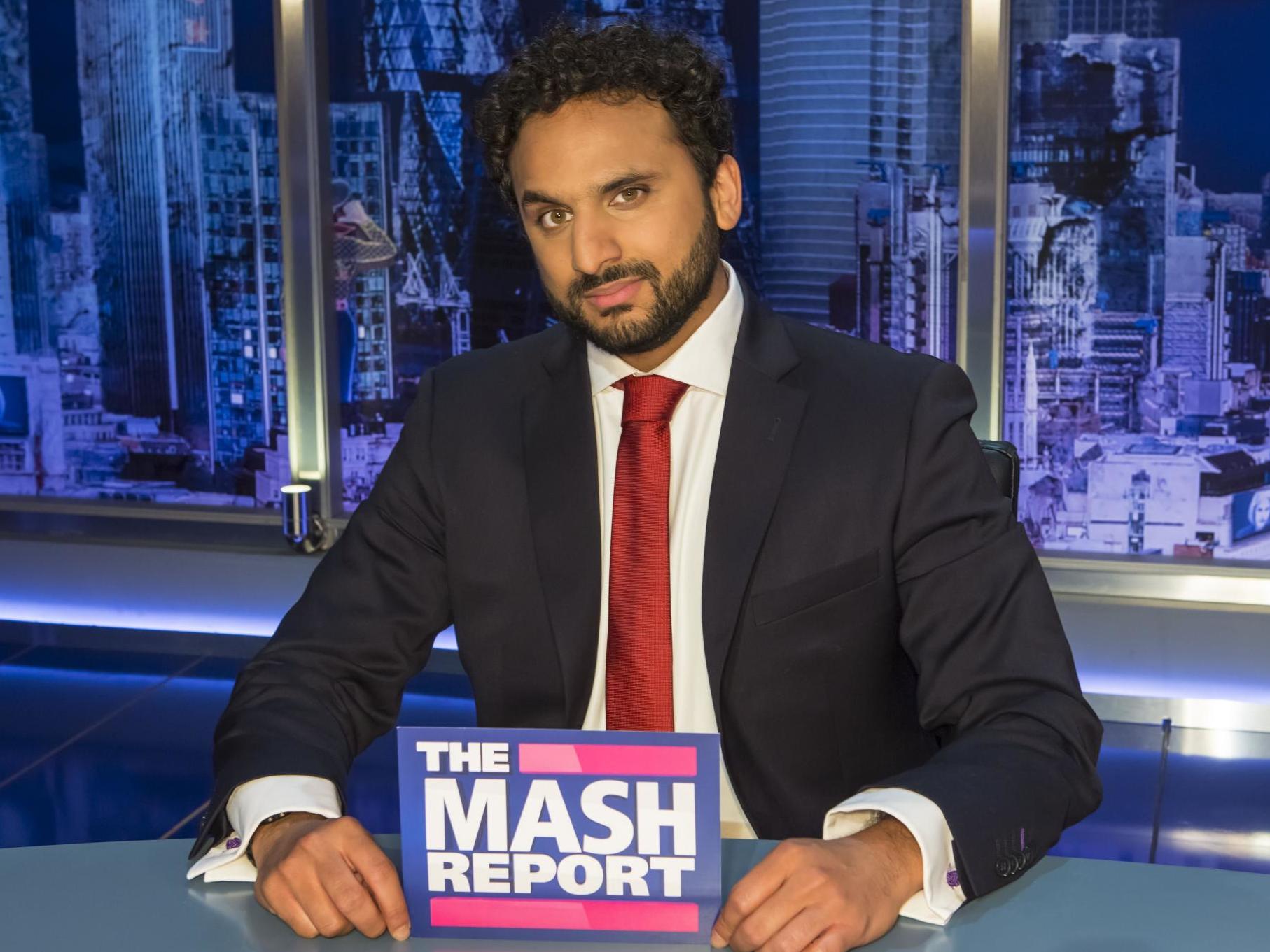 Nish Kumar initially hoped he’d get a bit part on the show, little realising he’d end up the face of it