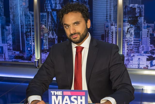 Nish Kumar initially hoped he’d get a bit part on the show, little realising he’d end up the face of it