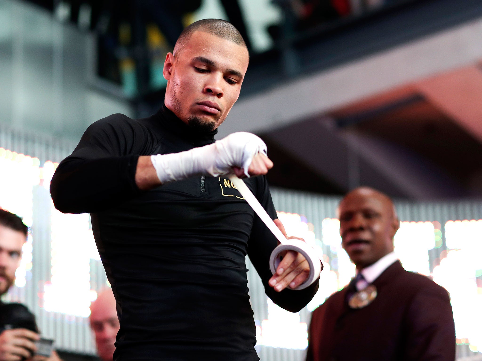 Chris Eubank Jr and George Groves go head to head in Manchester on Saturday evening