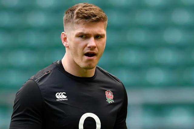 Owen Farrell will lead England out in Paris