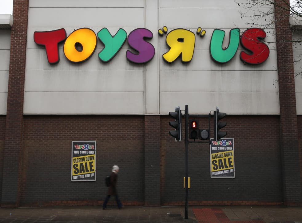 A south London branch of Toys R Us, one of dozens the retailer is closing across the UK