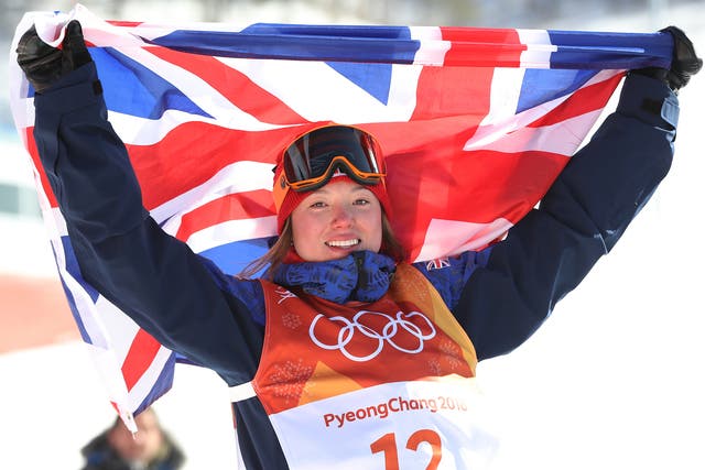 Izzy Atkin made Team GB Winter Olympics history on Saturday morning