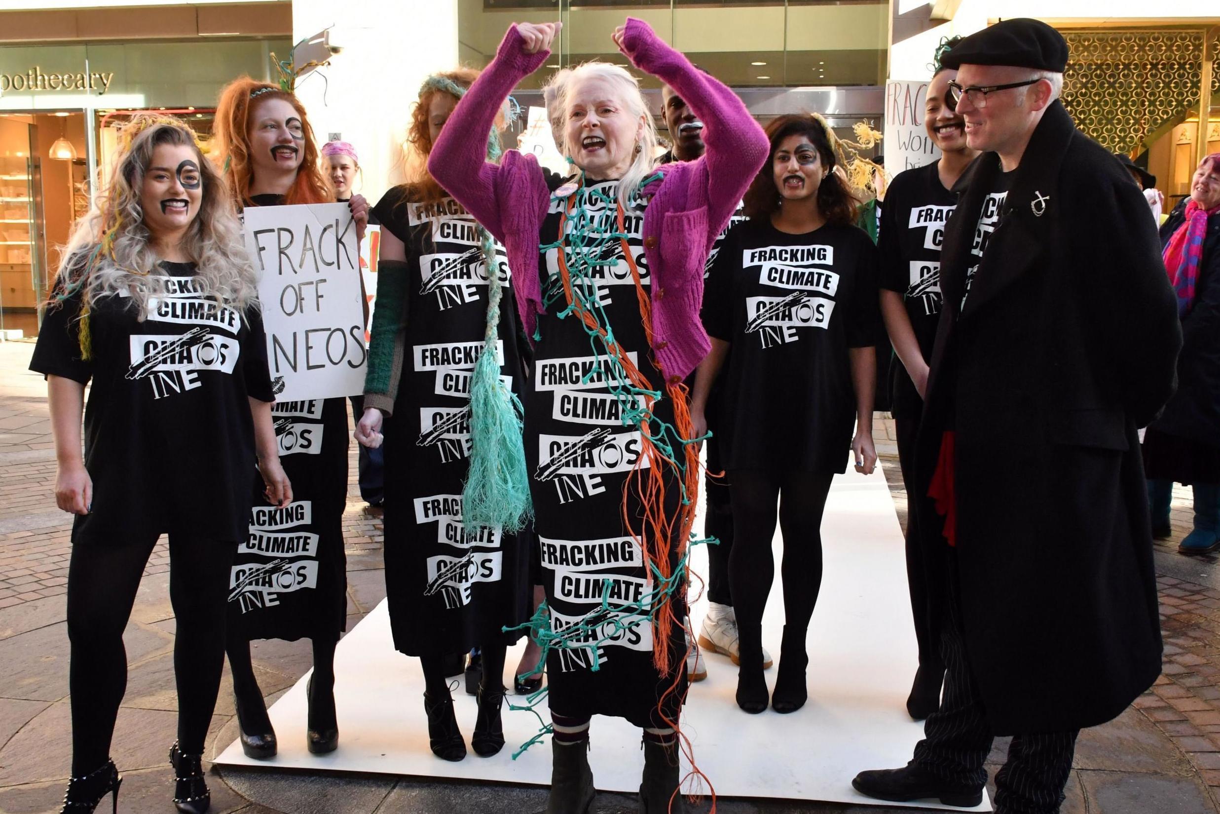 Milan Fashion Week S/S '17: Vivienne Westwood takes her political message  to the front row, British GQ