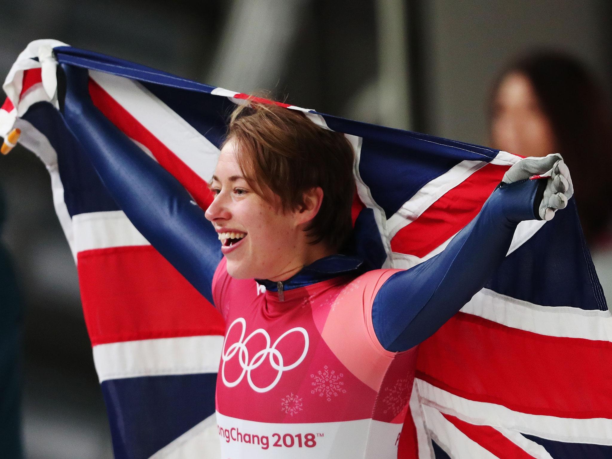 Lizzy Yarnold claimed Britain's only gold in Pyeongchang
