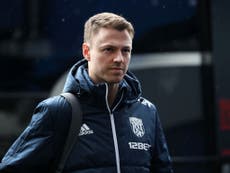 Evans and Barry start for West Brom after Barcelona taxi incident