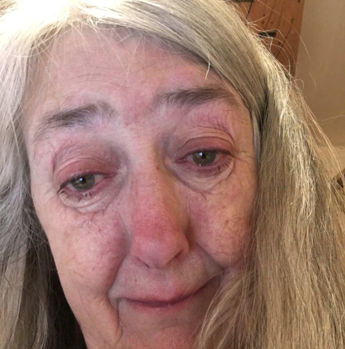 Mary Beard Posts Tearful Picture Of Herself After Defence Of Oxfam Aid Workers Provokes Backlash 7740