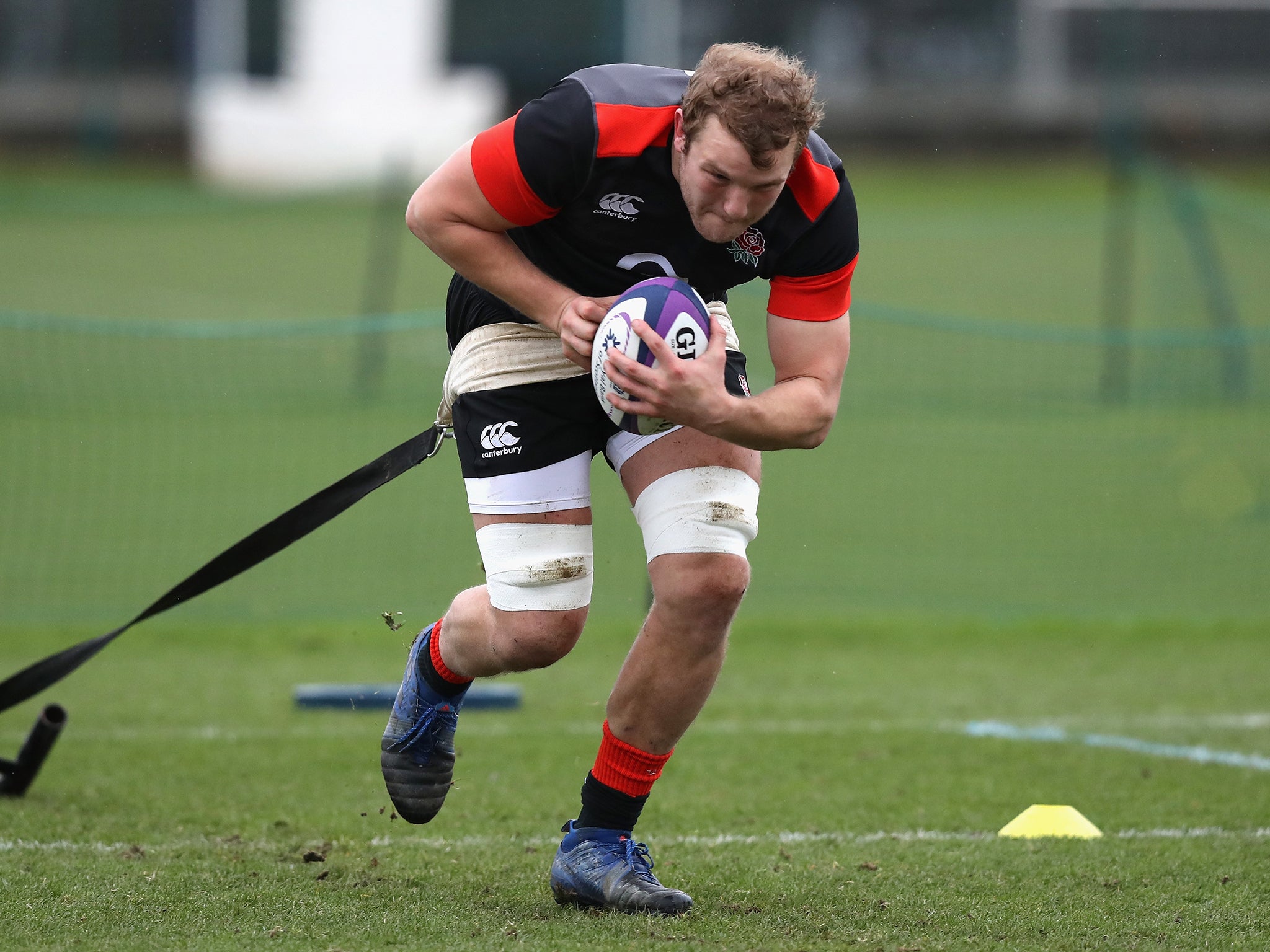 Joe Launchbury is an injury concern ahead of the first Test