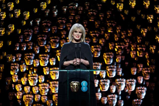 Joanna Lumley hosts the BAFTAs 2018