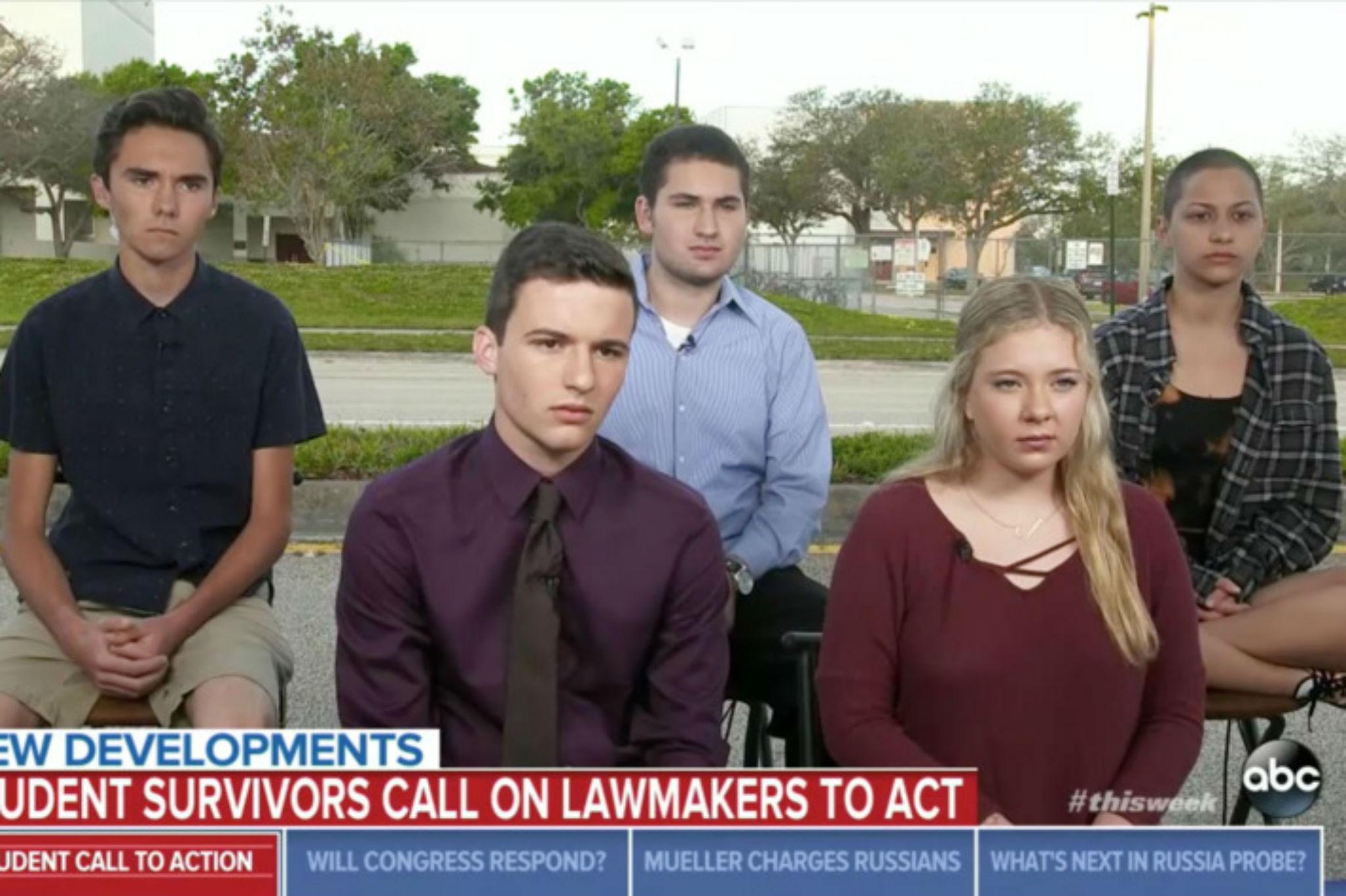 Parkland students formed a group called #NeverAgain