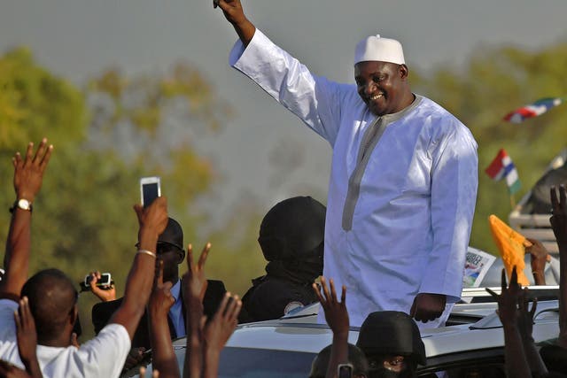 Gambia's President, Adama Barrow, says moratorium is 'first step towards abolition'