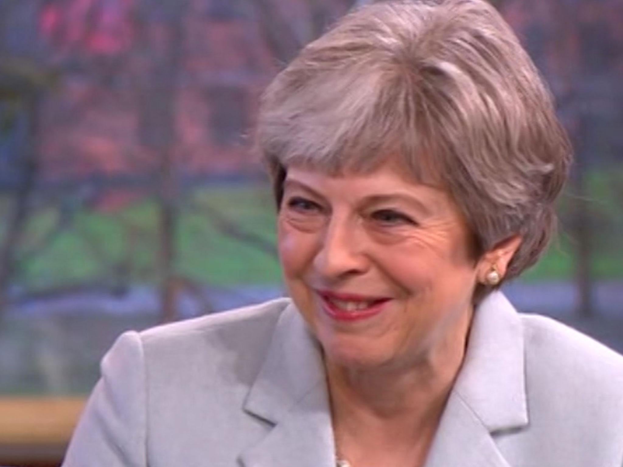 Sketch: On ITV&apos;s This Morning, Theresa May continued her tireless work to get degree-less people into Number 10