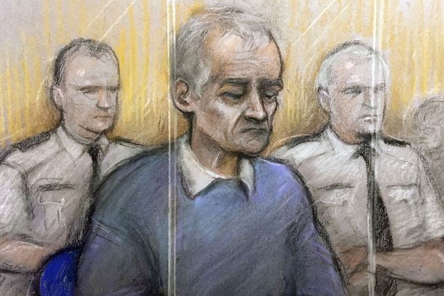 Former football coach Barry Bennell appearing at Liverpool Crown Court