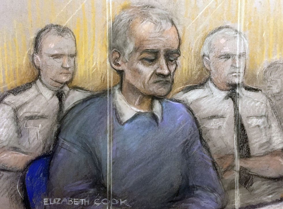 ‘Devil incarnate’: Barry Bennell during his sentencing at Liverpool Crown Court in 2018