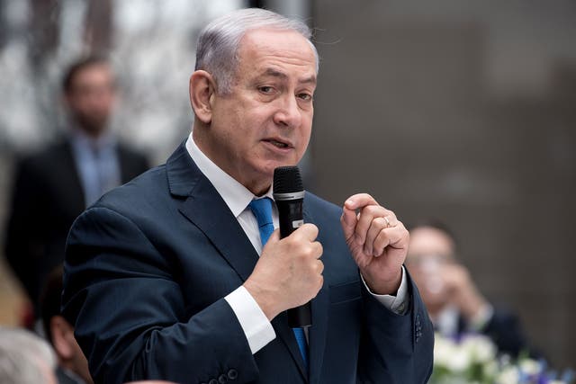 Mr Netanyahu denies any wrongdoing while police have arrested two of his ‘very close’ associates