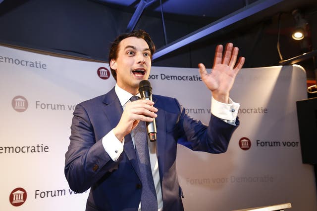 Thierry Baudet’s Forum for Democracy was only founded in 2016