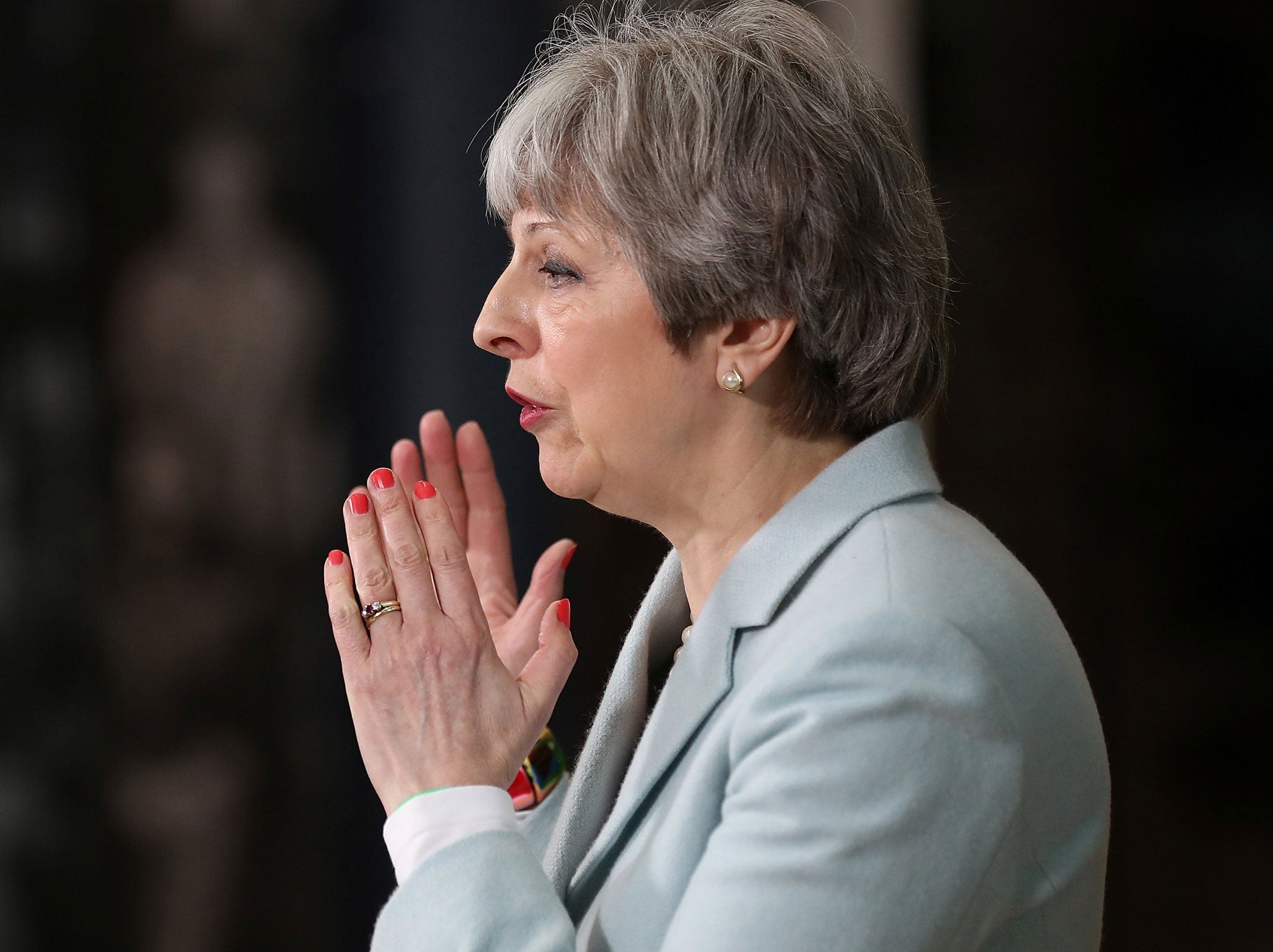 Theresa May shelves plans to slash numbers in the House of Lords, claiming they need more &apos;careful thought&apos;