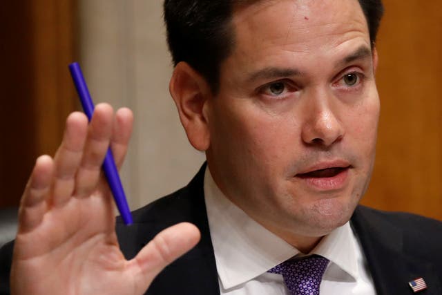 Senator Marco Rubio said a suspected school shooter deserves the death penalty
