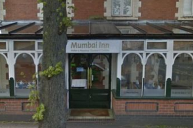 Sam Anderson and Angus Reilly had their romantic meal ruined in The Mumbai Inn in Leicester