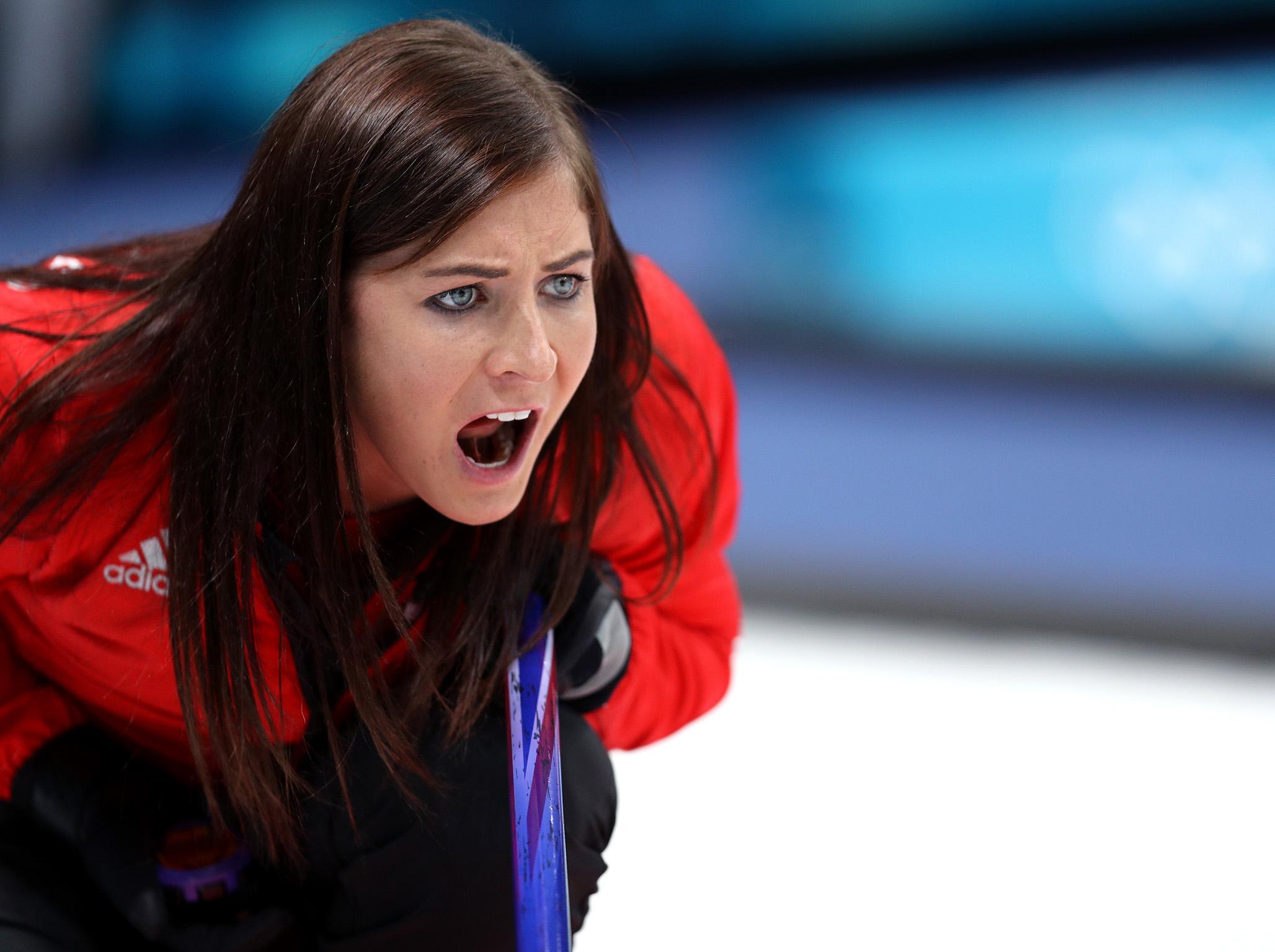 Eve Muirhead directed her team to victory over Switzerland